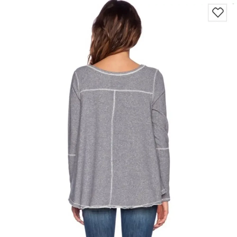 FREE PEOPLE Lacey Love Striped Top S